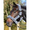 Kantar Guard BUSSE, z jagnięcą skórą, anthracite/black (Rozmiar PONY)