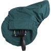 Pokrowiec na siodło QHP, ciemnozielony
