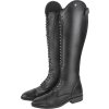 Oficerki jeździeckie Portland Polo ELT, standardowa łydka, damskie, czarne