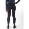Legginsy jeździeckie Eden QHP, z pełnym lejem, dziecięce, czarne