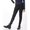 Legginsy jeździeckie Eden QHP, z pełnym lejem, dziecięce, czarne