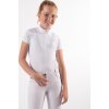 Koszulka konkursowa Riva QHP, dziecięca, biała