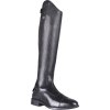Oficerki jeździeckie Birgit QHP, szersza łydka, damskie, czarne