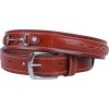 Skórzany pasek Nicki QHP, brązowy