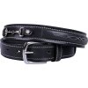 Skórzany pasek Ricki QHP, czarny