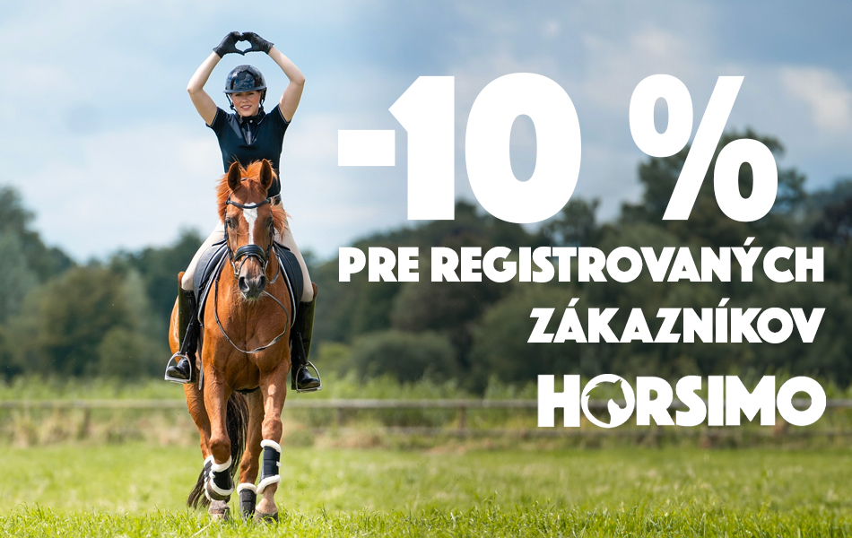 - 10 % ZĽAVA PRE REGISTROVANÝCH ZÁKAZNÍKOV