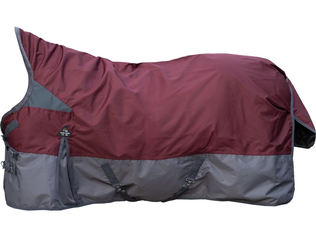 Deka výbehová Yukon HKM, s vyšším krkom, 200 g, dark red/grey