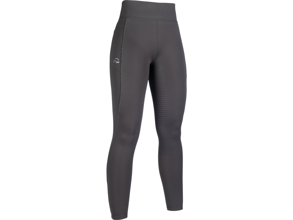 Legíny Alice HKM, s gripom, dámske, deep green