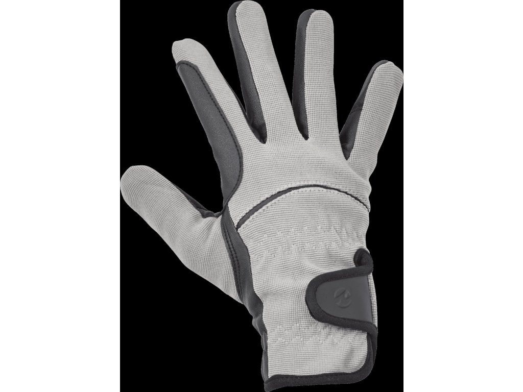 Rukavice Kaya BUSSE, zimné, grey/black