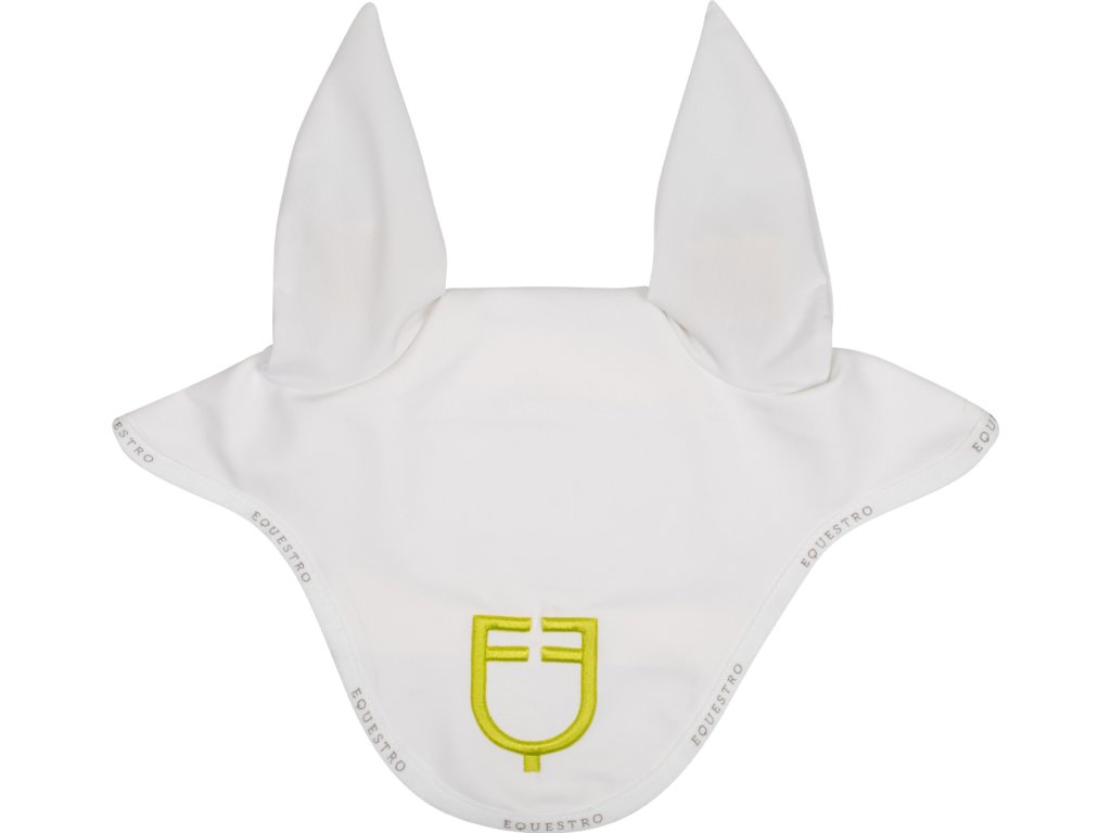 Ušaňa GP Multicolor Logo Equestro, white/white/lime