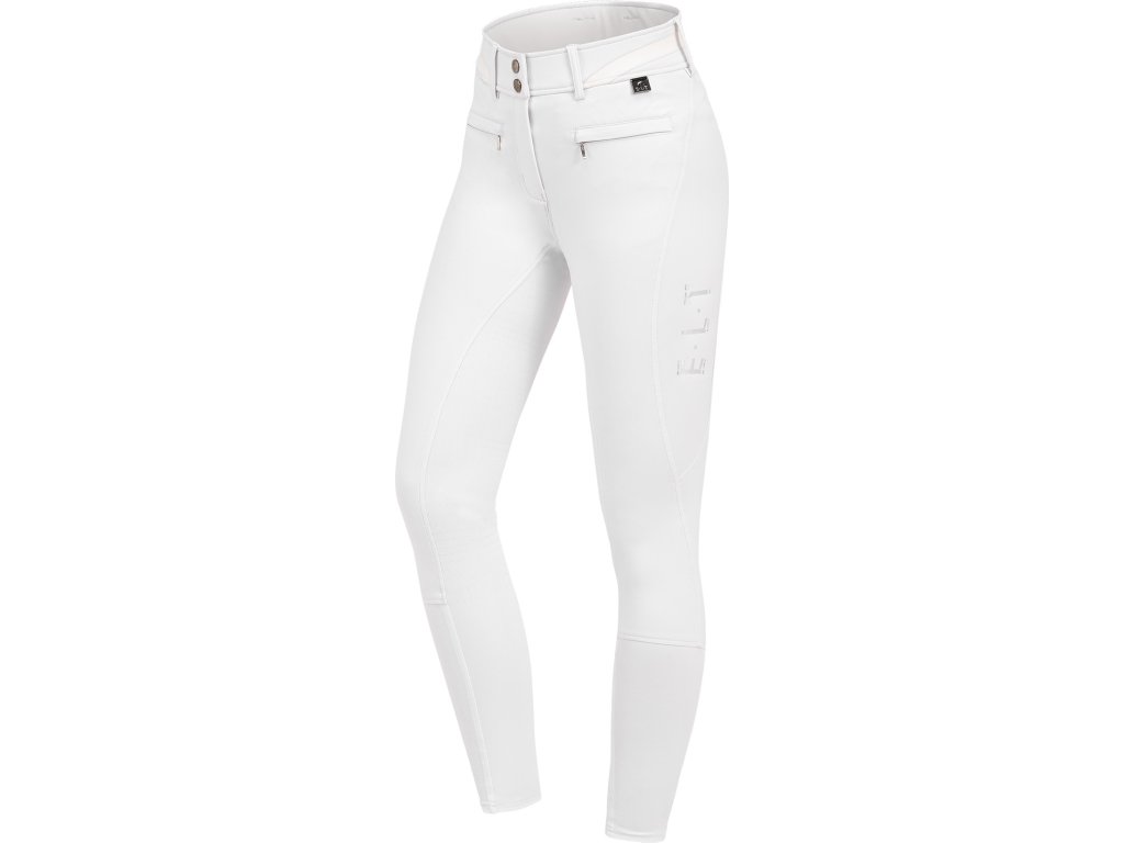 Rajtky Maja Glam ELT, s gripom, s vyšším pásom, dámske, biele