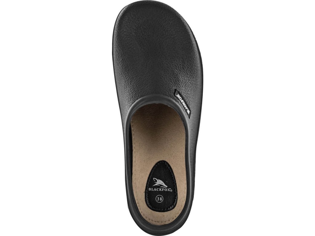 Šľapky Clogsy Colors Blackfox, pre dospelých, čierne