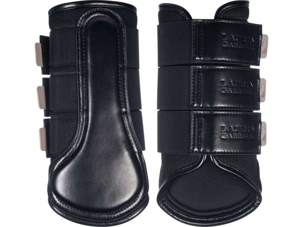 Gamaše drezúrne Livigno Mesh HKM, pár, čierne