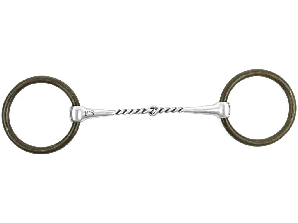 Zubadlo stihlové raz lomené Burnish Pool's, westernové, 12,5 cm