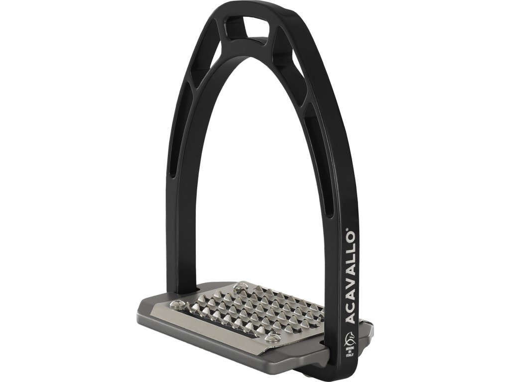 Strmene Arco Evolution Alupro Aluminium Acavallo, 13 cm, čierne