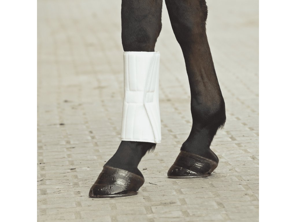 Podložky pod bandáže Klett BUSSE, pár, biele