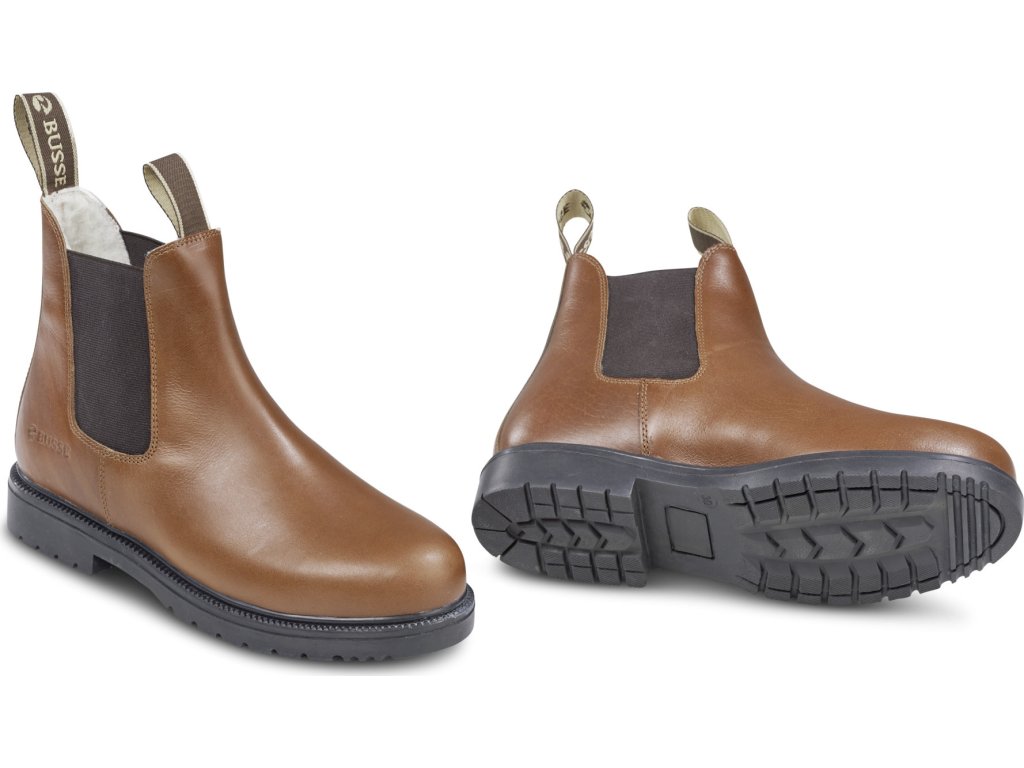 Perka jazdecké Pure Wool BUSSE, zimné, pre dospelých, hnedé