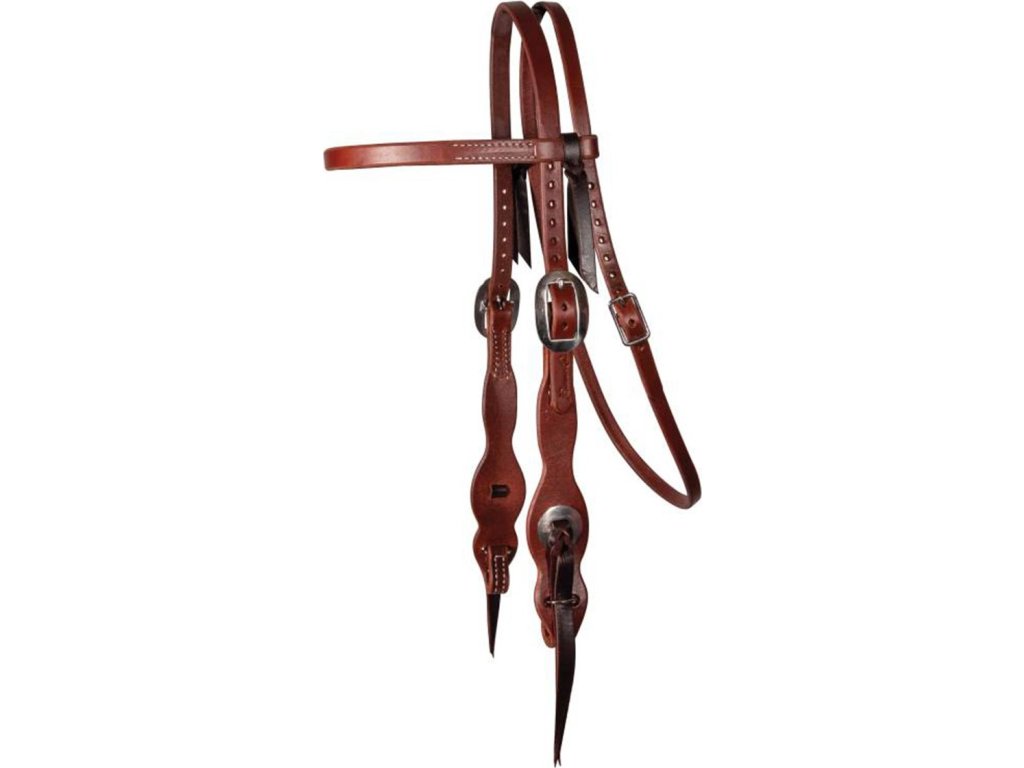 Uzdečka Tassel Easy-Change Professional's choice, tmavohnedá