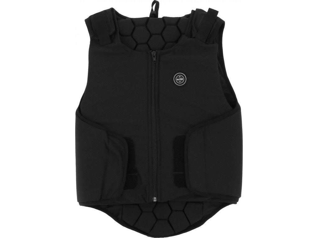 Chránič chrbtice Hexaflex Equithème, pre dospelých, čierny