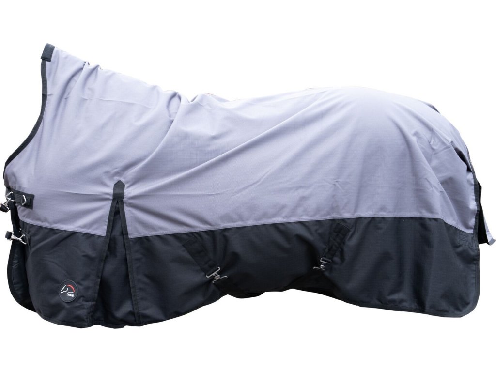 Deka nepremokavá Glasgow HKM, s vyšším krkom, 0 g, grey/black