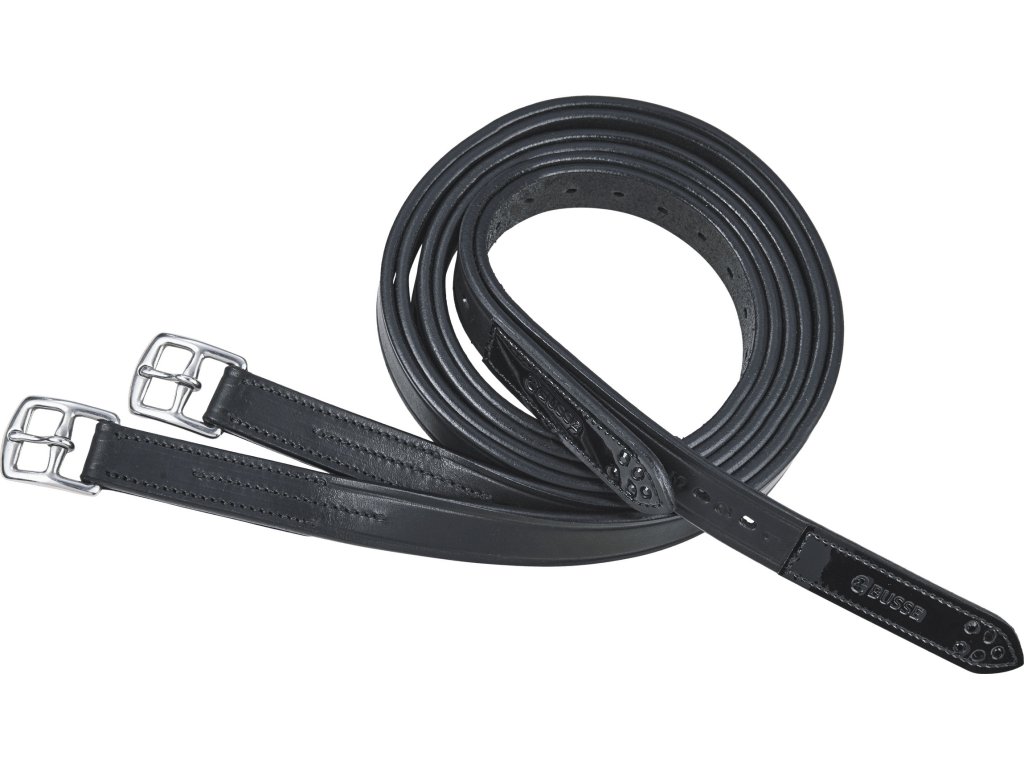 Remene strmeňové Passage Line LK BUSSE, rôzne dĺžky, čierne