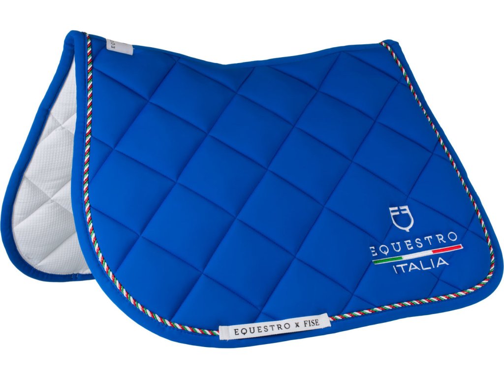 Dečka podsedlová X Fise Piping Equestro, skoková, azzurro savoia