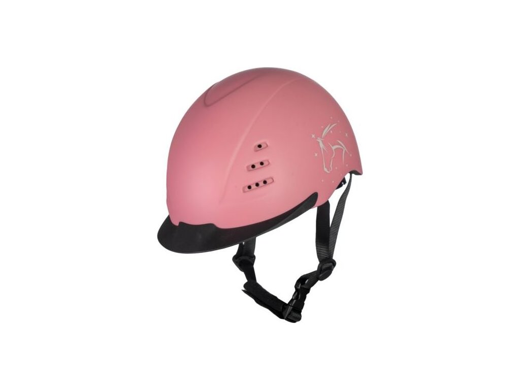 Prilba jazdecká Kali HKM, detská, pink