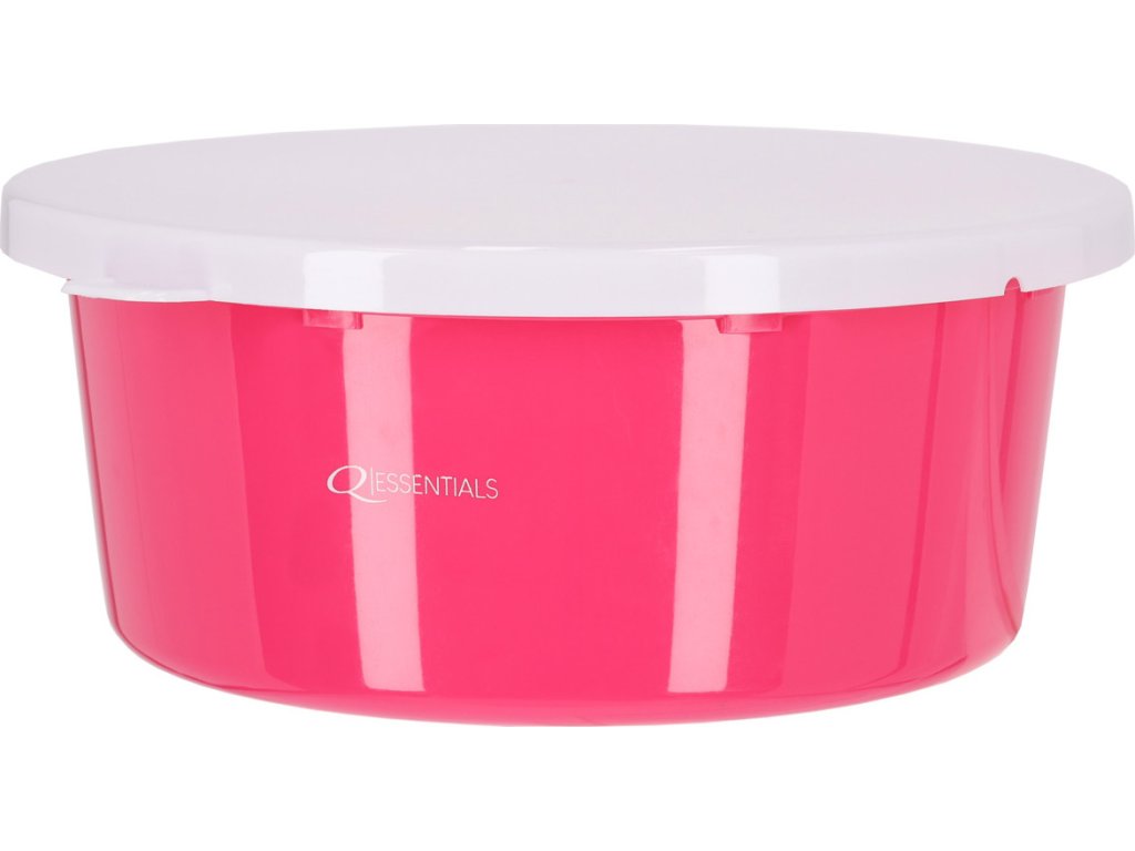 Miska na kŕmenie QHP, s vekom, 5 l, fuchsia