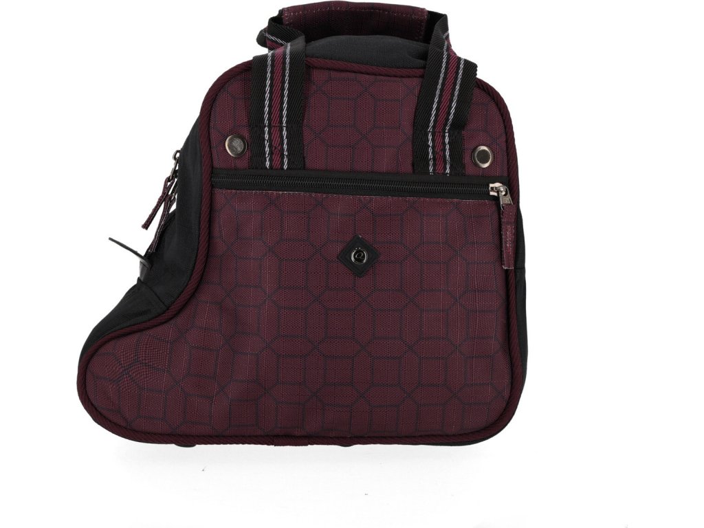 Taška na nízke topánky QHP, wine red