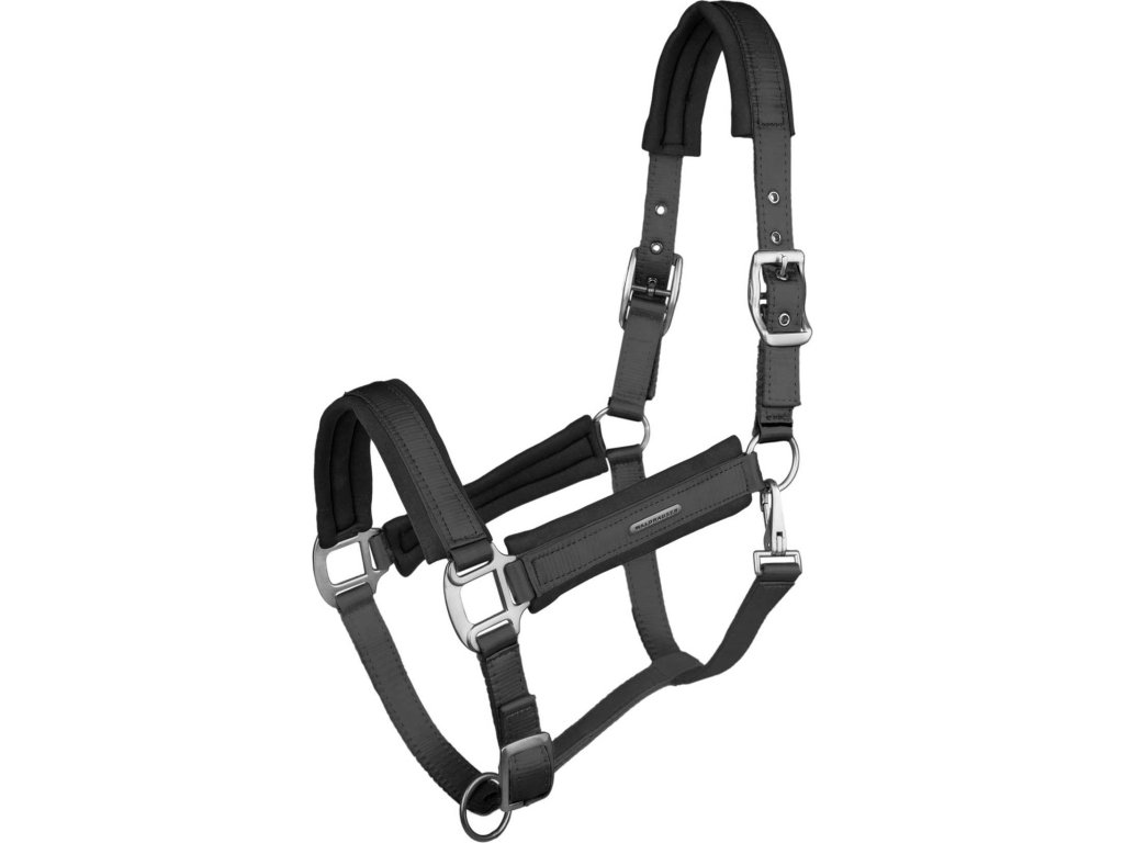 Ohlávka Soft Touch Waldhausen, čierna