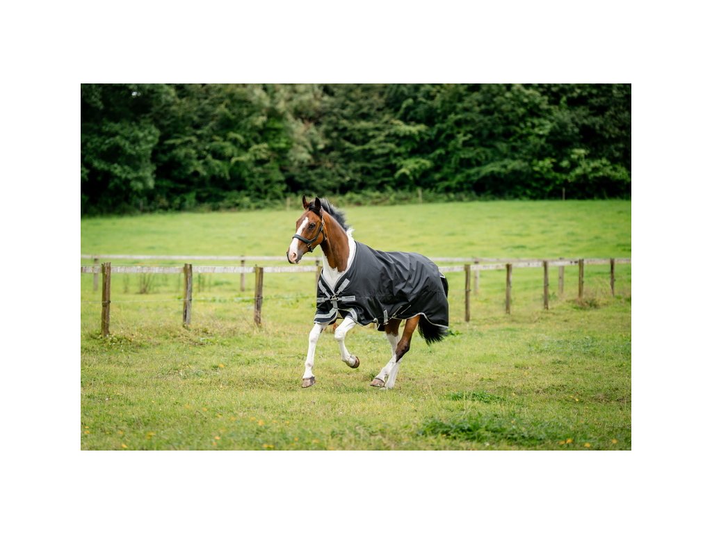 Deka výbehová Amigo, 250 g, black/titanium grey & silver