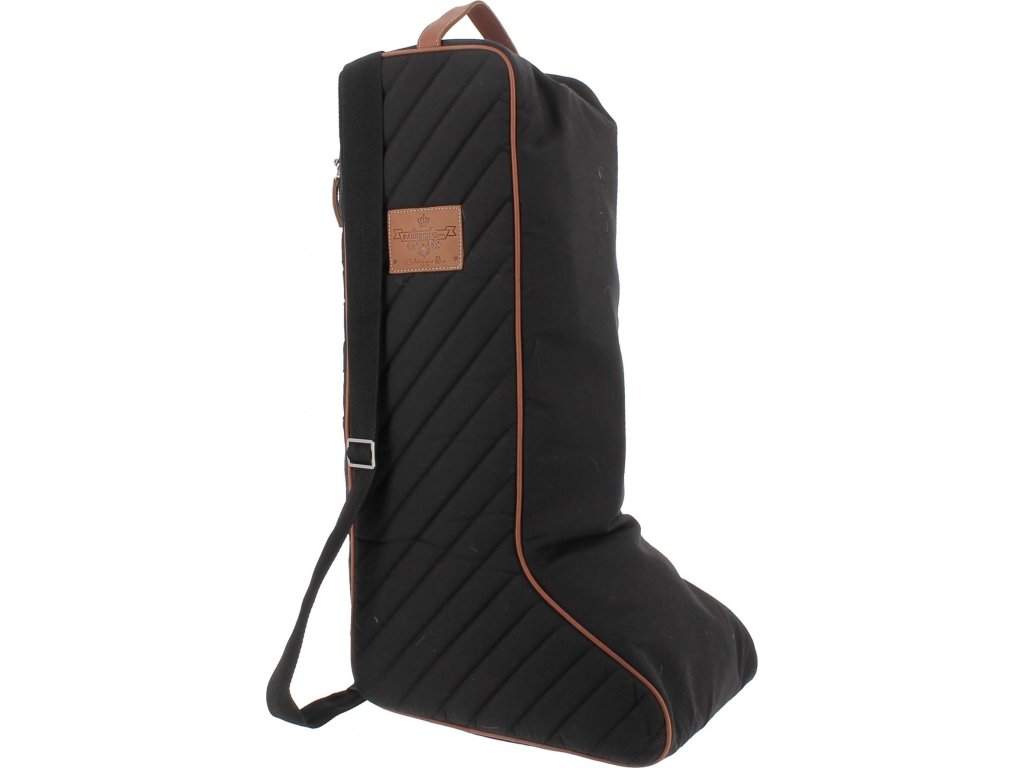 Taška na vysoké čižmy Paddock, čierna