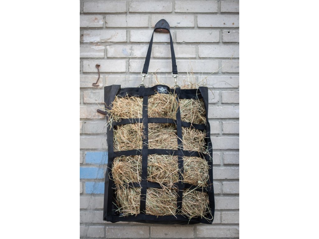 Taška na seno Paddock, 4-6 kg, čierna