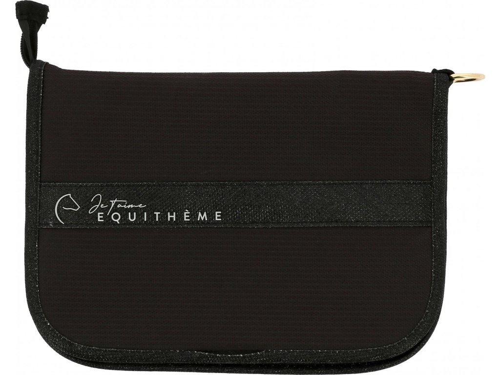 Puzdro na preukazy Je t'aime Equithème, hnedé