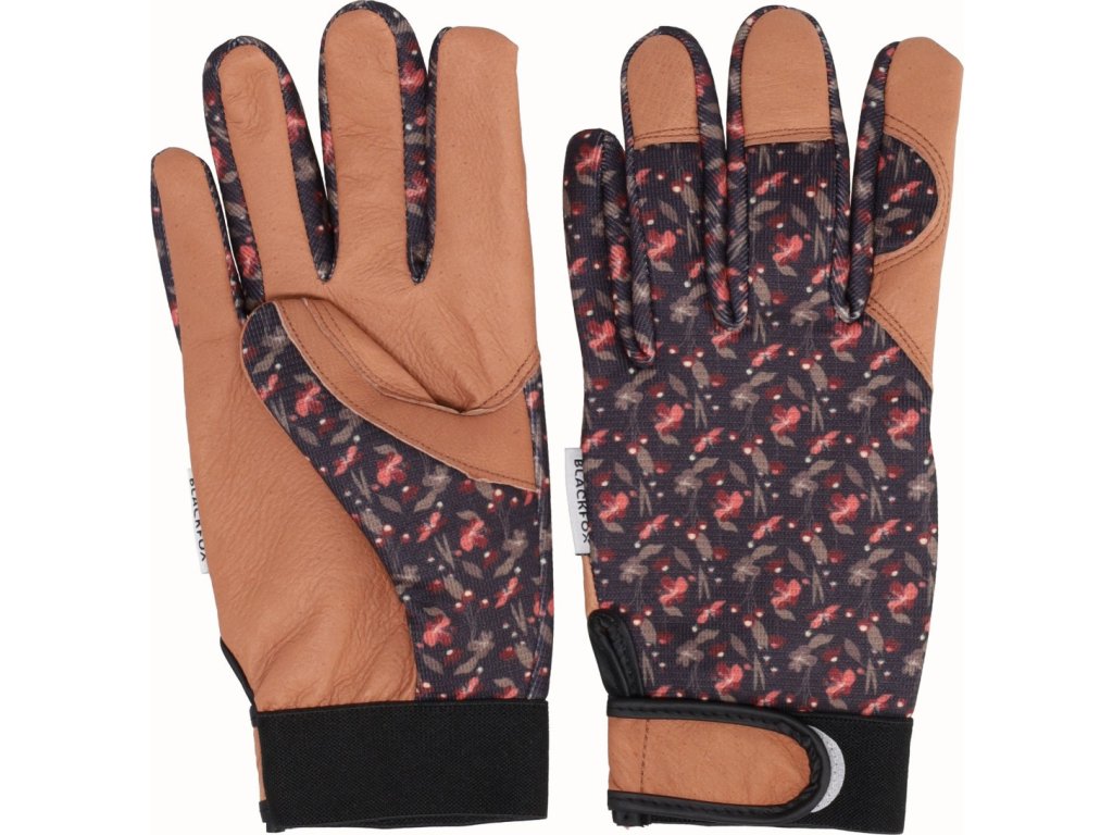 Rukavice pracovné Soane Blackfox, čierne