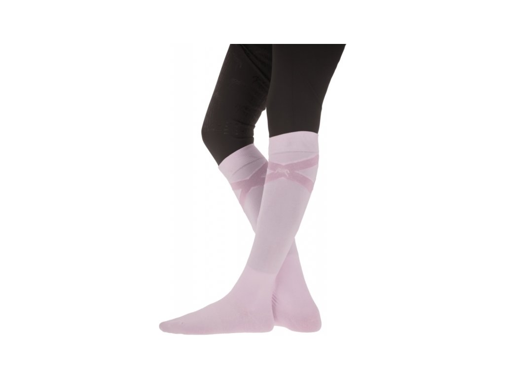 Podkolienky jazdecké Gummy Penelope, pár, light pink