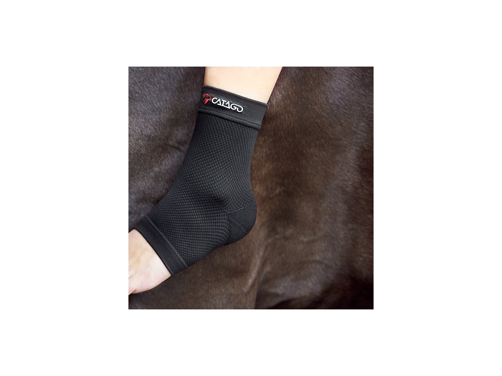 Návlek na členok FIR-Tech CATAGO, L/XL, 1 ks, čierny