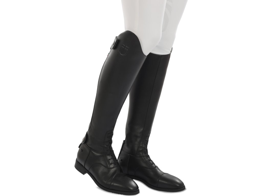 Čižmy jazdecké Inspire Equestro, šírka XS, S, M a L, pre dospelých, čierne