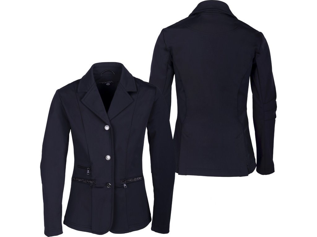 Sako súťažné Juliet QHP, detské, čierne