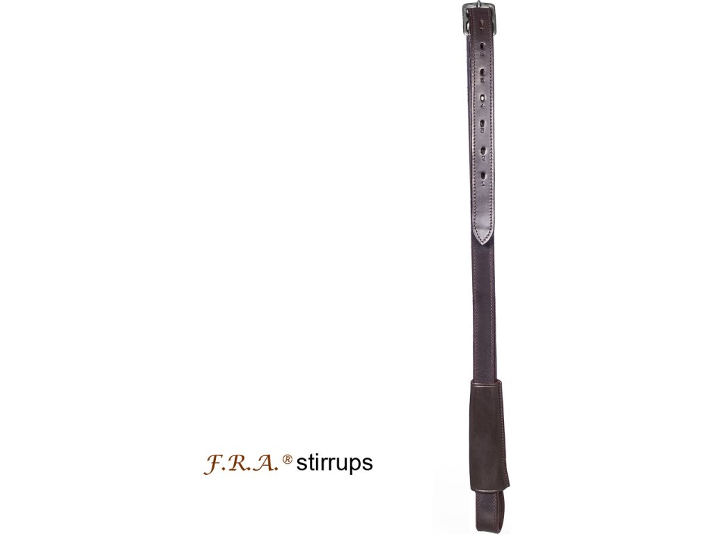 Remene strmeňové F.R.A., 125/150 cm, hnedé