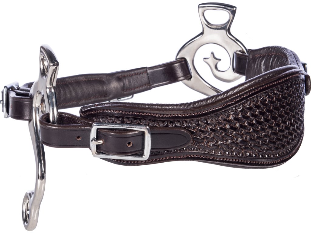 Nánosník hackamore Fiore F.R.A., vrátane ramien, hnedý