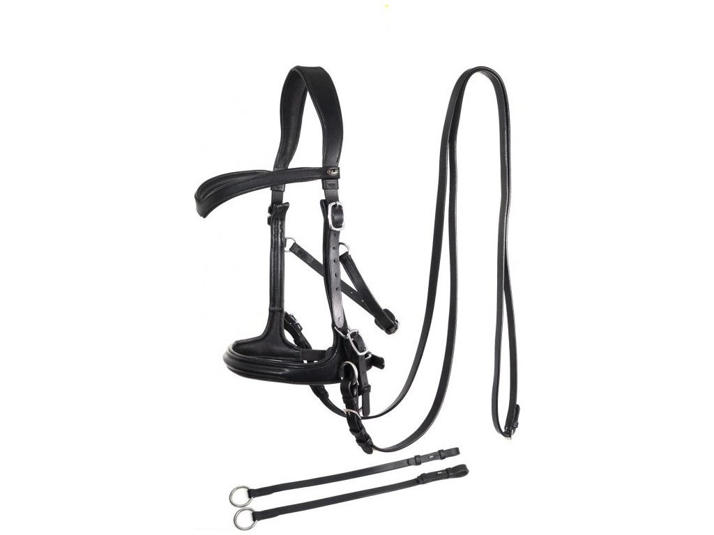 Uzdečka Runa F.R.A., čierna