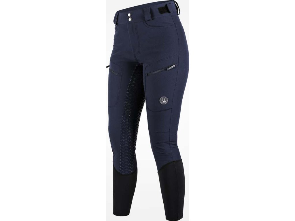 Rajtky vlnené 2.0 UHIP, s gripom, zimné, dámske, dark navy