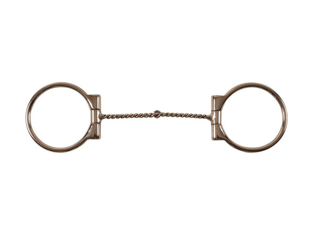 Zubadlo déčkové raz lomené Wire Twisted Pool's, westernové, 12,5 cm