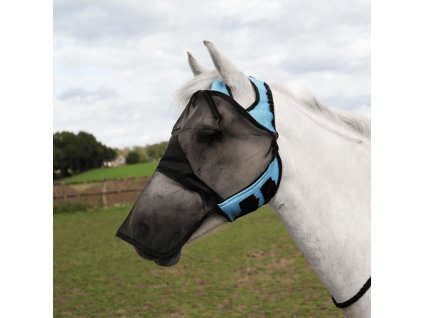 Maska proti hmyzu Fly Cover Pro Gap BUSSE, bez ochrany uší/s prekrytím nozdier, light blue