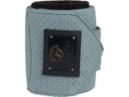 Bandáže elastické FIR-Tech CATAGO, 2 ks, 3,6 m, stone blue