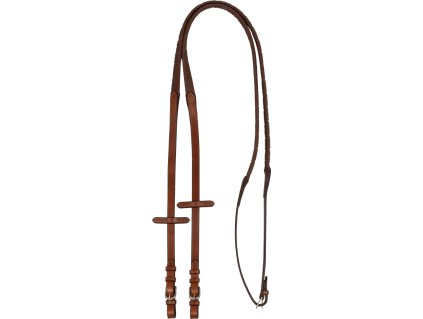 Oťaže gumové Kris ProTM 5/8* Acavallo, 140 cm, cognac