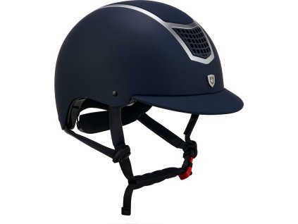 Prilba Eclipse Plain Matt Equestro, navy/silver