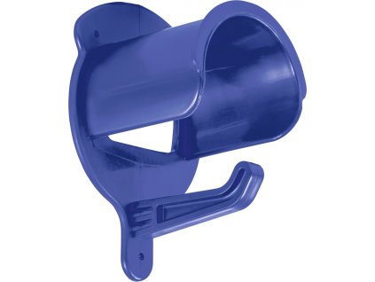 Držiak na uzdečky USG, plastový, royal blue