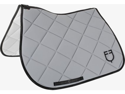 Dečka podsedlová GP logo Equestro, skoková, grey/black